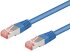 Goobay Cat 6 Netzwerkkabel RJ45 S/FTP 2m, blau