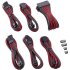 CableMod PRO ModMesh Cable Extension Kit, carbon/rot