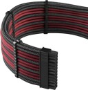 CableMod PRO ModMesh Cable Extension Kit, schwarz/blutrot