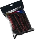 CableMod PRO ModMesh Cable Extension Kit, schwarz/blutrot