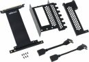CableMod Vertical PCI-e Bracket Riser Card Cable für Gehäuse, 1x DisplayPort, 1x HDMI