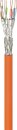 Goobay Cat 7a Netzwerkkabel, S/FTP (PiMF), Orange 500m Rolle