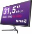 TERRA LED 3290W silber/schwarz, 31.5"
