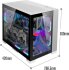 Lian Li PC-O11 Dynamic Mini, schwarz, Glasfenster