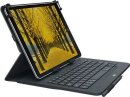 Logitech Universal Folio mit Tastatur schwarz, DE