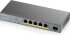 ZyXEL GS1350 Desktop Gigabit Smart Switch, 5x RJ-45, 1x SFP, PoLRE/PoE++