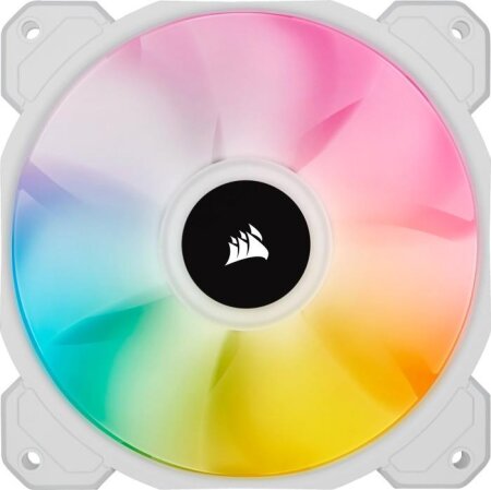 Corsair iCUE SP120 RGB Elite White, 120mm