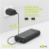 Goobay Schnelllade-Powerbank 20.000 mAh