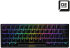 Sharkoon Skiller SGK50 S4 Black, 60% Layout, LEDs RGB, Kailh KT BLUE, hot-swap, USB, DE