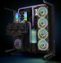 Thermaltake Riing Quad 14 RGB Radiator Fan TT Premium Edition Snow weiß, 140mm, 3er-Pack, LED-Steuerung