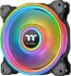 Thermaltake Riing Quad 12 RGB Radiator Fan TT Premium Edition schwarz, 120mm