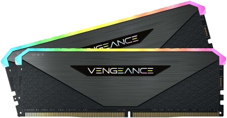 DDR4-3600 32GB Corsair Vengeance RGB RT Gunmetal schwarz (2x16GB)