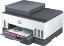 HP SmHP Smart Tank 7605 All-in-One dunkelgraue Akzente, Tinte, mehrfarbig