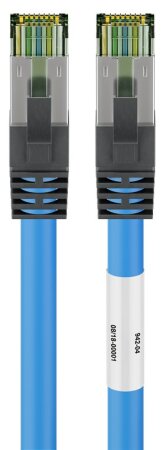 Goobay Cat 8.1 Netzwerkkabel RJ45 S/FTP 2m, blau