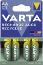 Varta Recharge Accu Recycled Mignon AA NiMH 2100mAh, 4er-Pack