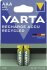 Varta Recharge Accu Recycled Micro AAA NiMH 800mAh, 2er-Pack