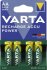 Varta Recharge Accu Power Mignon AA NiMH 2600mAh, 4er-Pack