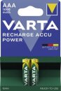 Varta Recharge Accu Power Micro AAA NiMH 1000mAh, 2er-Pack