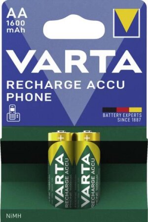 Varta PhonePower T399 Mignon AA NiMH 1600mAh, 2er-Pack