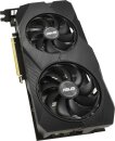 ASUS Dual GeForce RTX 2060 OC Evo, DUAL-RTX2060-O6G-EVO, 6GB GDDR6, DVI, 2x HDMI, DP