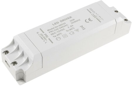 LED-Trafo "CT-30-V2", 1-30W Ein 220-240V, Aus 12V= Konstantspannung