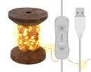 Goobay LED-Lichterkette "Garnspule", klein