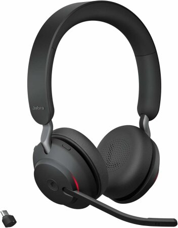 Jabra Evolve2 65 Stereo MS + Link 380 USB-C, schwarz