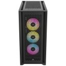 Corsair iCue 5000D RGB Airflow schwarz, Glasfenster