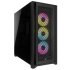 Corsair iCue 5000D RGB Airflow schwarz, Glasfenster