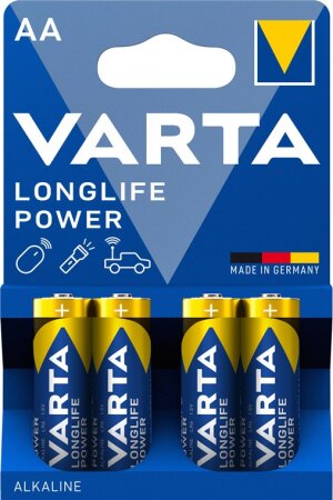 Varta Longlife Power LR6/AA (Mignon), 4er-Pack