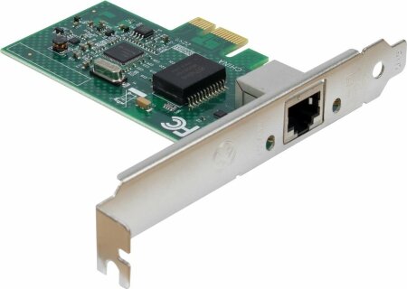 Inter-Tech Argus ST-729 Gigabit LAN-Adapter, 1x RJ-45, PCIe 2.1 x1