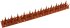 Taubenabwehr Spikes 10er Set Kunststoff, 400x42x36mm, ziegelrot