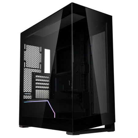 Phanteks NV5 Black, schwarz, Glasfenster