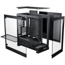 Phanteks NV5 Black, schwarz, Glasfenster