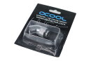 Alphacool HF Winkeladapter 45° - drehbar - G1/4 AG auf G1/4 IG - Chrome