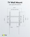 Goobay TV-Wandhalterung Pro TILT (M)