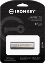 Kingston IronKey Locker+ 50 64GB, USB-A 3.0