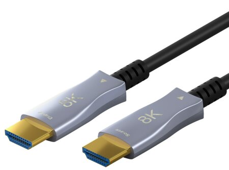 Goobay Kabel Optisches Hybrid Ultra HDMI mit Ethernet (8K@60Hz), 40m