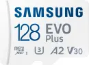 Samsung microSDXC EVO Plus 2024 R160 microSDXC 128GB Kit,...