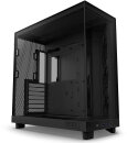 NZXT H6 Flow Black, schwarz, Glasfenster