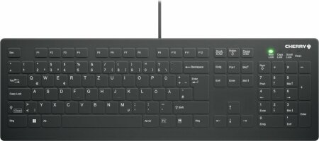 Cherry AK-C8112 Medical Keyboard, schwarz, USB, DE