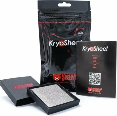 Thermal Grizzly KryoSheet, Wärmeleitpad, 50x50x0.2mm