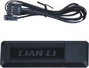 Lian Li Uni Fan SL Wireless LCD 120 ARGB, schwarz, LED-Steuerung, 120mm, 3er-Pack