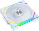 Lian Li Uni Fan SL Wireless 120 ARGB, weiß, LED-Steuerung, 120mm, 3er-Pack