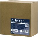 Arctic P14 PWM PST schwarz, 140mm, 5er-Pack